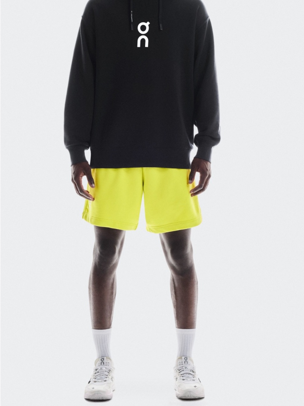 On Running Men’s  Neon Lime Athletic Shorts